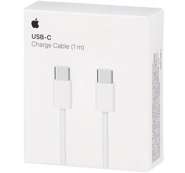 Кабель Apple USB Type-C - USB Type-C (MUF72ZM/A) 1 м, белый